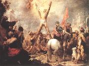 MURILLO, Bartolome Esteban The Martyrdom of St Andrew g Norge oil painting reproduction